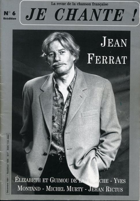 je chante